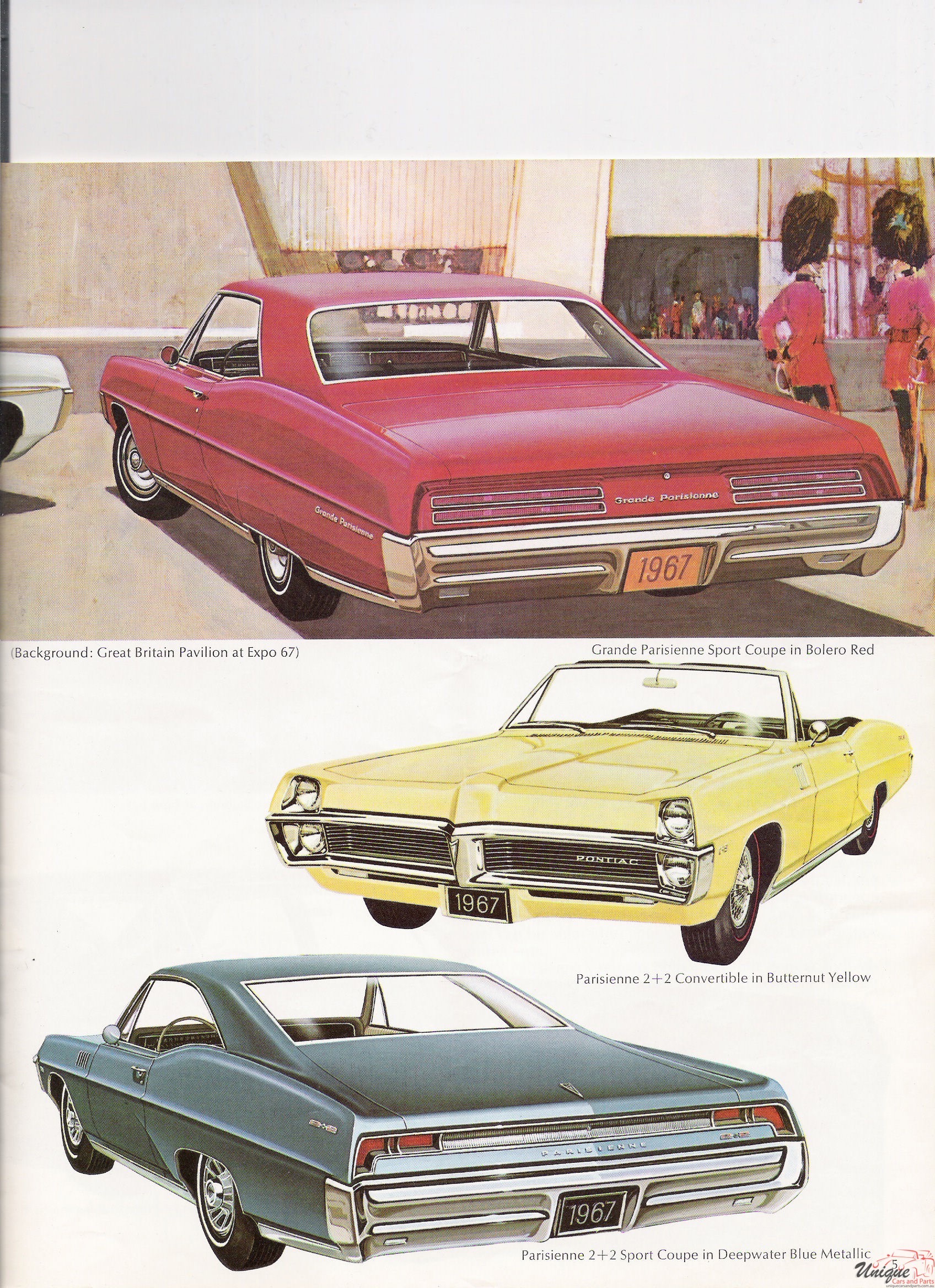 1967 Pontiac Canadian Brochure Page 3